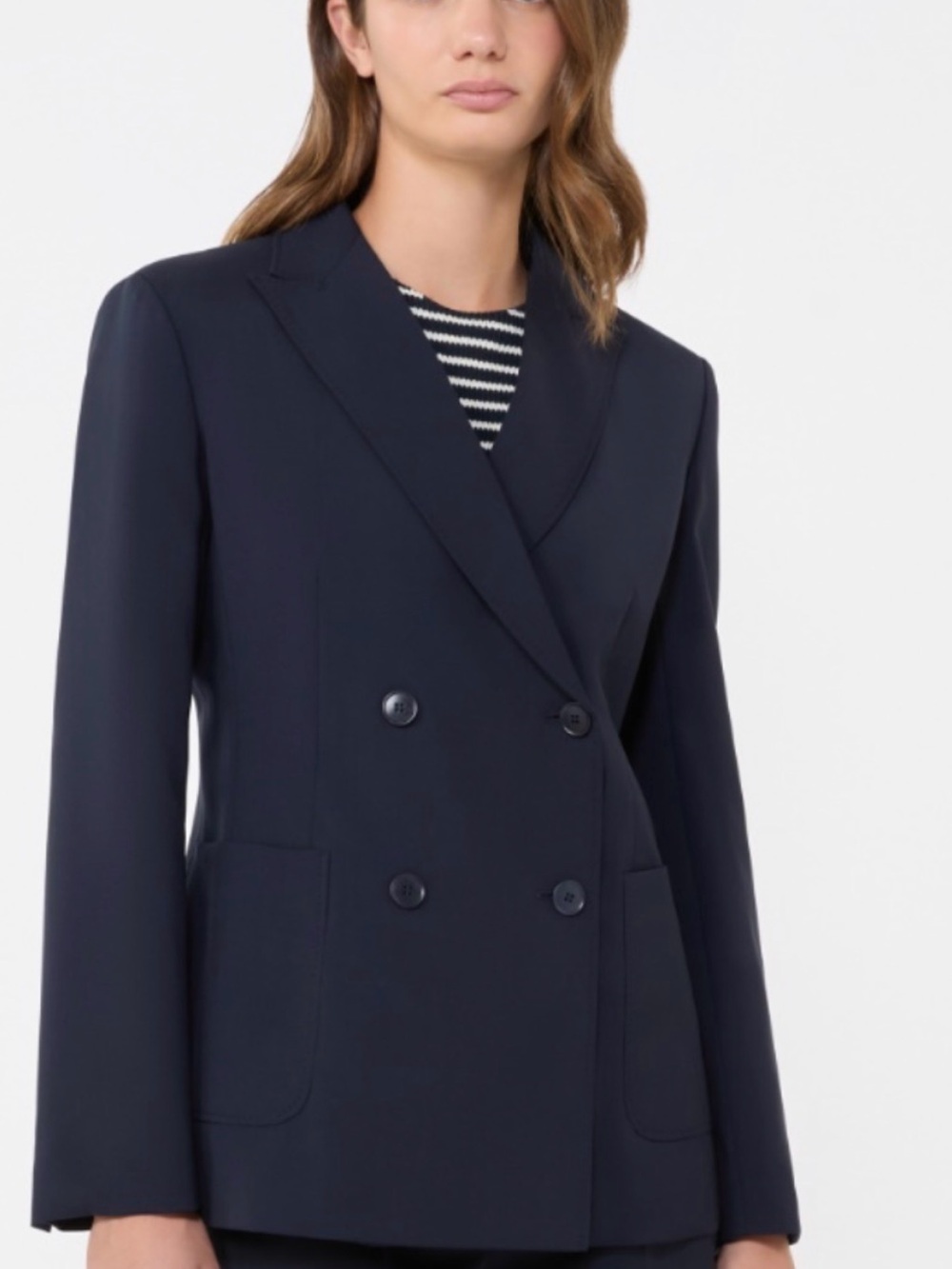 Weekend Max Mara 24/25 model 'Nervoso' Virgin Wool Blazer